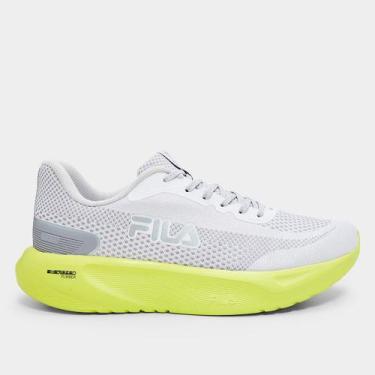 Imagem de Tênis Fila Spry Masculino, Branco, Verde limão, 43