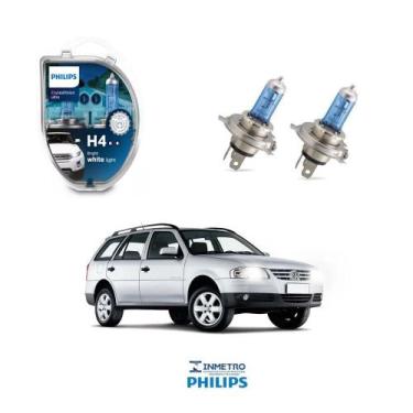 Imagem de Lâmpadas Farol Volkswagen Parati Philips H4 CrystalVision