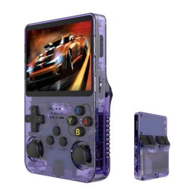 Imagem de Game Portátil R36S Retro 15000 Jogos 64GB Tela IPS 3.5 Linux - Origina
