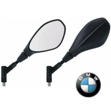 Imagem de Espelho Retrovisor BMW F650 F800 F1200 (Par) Rosca Honda 360 Graus - V