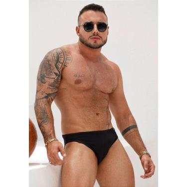 Imagem de Sunga Masculina Super Slim - Dennis Beumont, Preto, GG