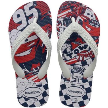 Imagem de Chinelo havaianas kids disney personagens original, 23/24, Vermelho