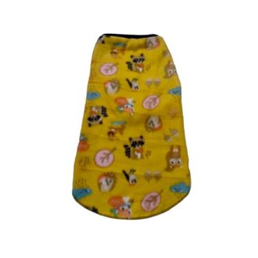 Imagem de Roupa Pet Amarelo Bichinhos tamanho 11 - Irmãos Elias