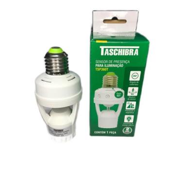 Imagem de Sensor de Presença Soquete Iluminação Taschibra TSP360T
