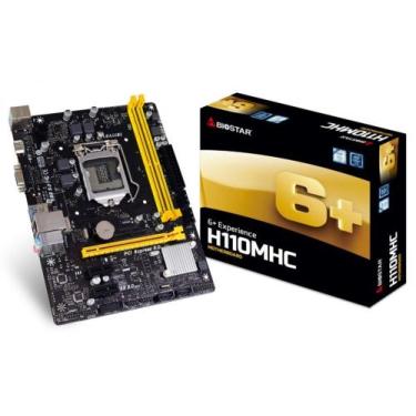 Imagem de Placa Mãe 1151 - Biostar H110mhc Ddr4 S/v/r/hdmi/usb 3.0 Box