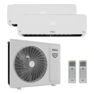 Imagem de Ar Condicionado Condensador BISPLIT (Dois) de 9.000 BTUs Q/F HI WALL P