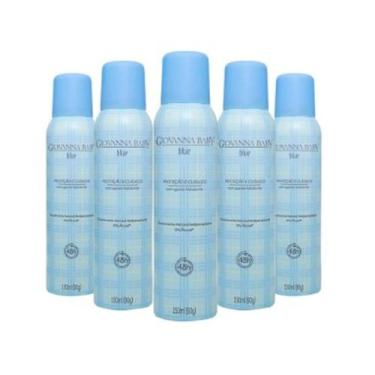Imagem de kit De desodorante Aerossol 150Ml Blue da Giovannae Ba(Azul).c/5 - Gio