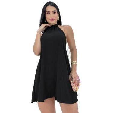 Imagem de Macaquinho Feminino Vestido Soltinho Frente Unica Mullet - SWISS BOUTI
