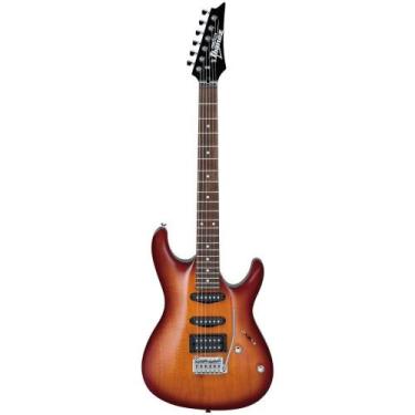Imagem de Guitarra Elétrica 6 Cordas Ibanez GSA60 BS Brown Sunburst - Cort