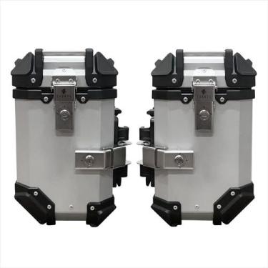 Imagem de Baú de Moto Lateral Tronos 36L-T-X em Alumínio (PAR) - 36 Litros - For