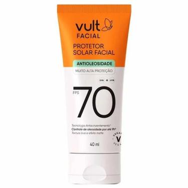 Imagem de Protetor Solar Facial Antioleosidade FPS70 Vult 40 ml