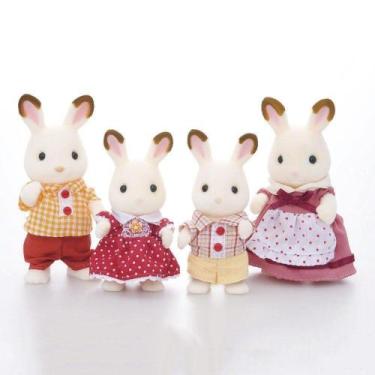 Imagem de Sylvanian Families - Família dos Coelhos Chocolate - Epoch