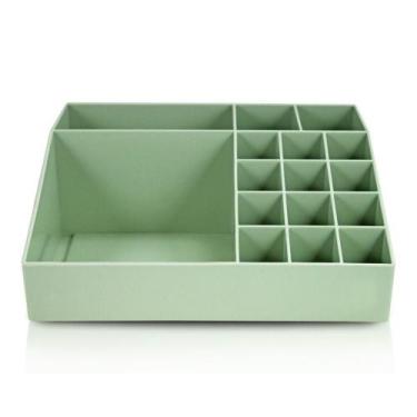 Imagem de Organizador Multiuso De Mesa Lifestyle Jacki Design Verde