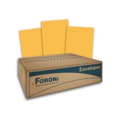 Imagem de Envelope Meio Oficio Cor Ouro 250un 80g 185x248 Foroni