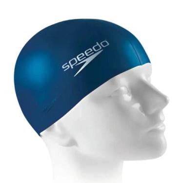 Imagem de Touca de Silicone Jr Infantil Marinho - - Speedo, Marinho