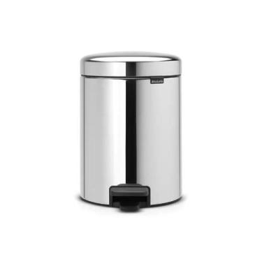 Imagem de Lixeira em inox Brabantia New Icon 5L 29,1x27,2x20,5cm