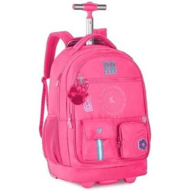 Imagem de Mochila de rodinha rosa rebecca bonbon - Clio