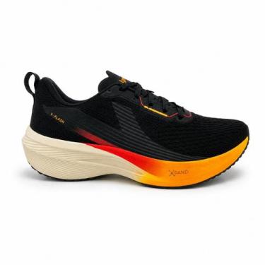 Imagem de Tênis Lynd Speed AD Y Flash Masculino Leve, Preto, Vermelho, Amarelo, 