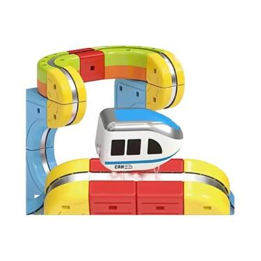 Imagem de Brinquedo Interativo De Trem Elétrico Magnético Antigravidade Com Tril