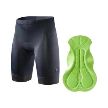 Imagem de Calças De Ciclismo Masculinas MTB RION Com Almofada 3D Para Bicicleta 