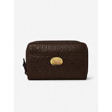 Imagem de Carteira Unisex Com Ziper De Couro Legítimo Mitty Cabe RG e CNH Z1 CF