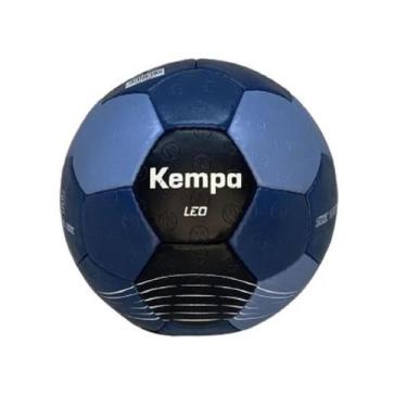 Imagem de Bola kempa handebol leo pu h2, Azul, Preto, UN