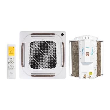 Imagem de Ar Condicionado Split Cassete 4 Vias Midea Wi-Fi 36000 BTUs Frio Inverter 220V R32 (38CCVF36515MM)