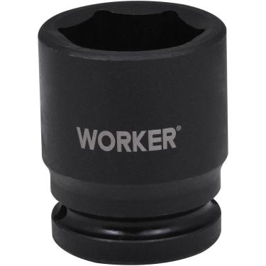 Imagem de Soquete de Impacto Soquete Sextavado Impacto Encaixe 3-4 32MM Aco Cromo Molibdenio Acabamento Fosfatizado Worker Bivolt