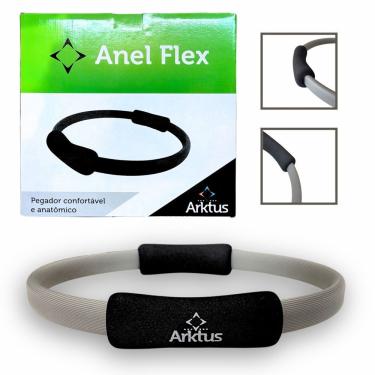 Imagem de Anel Flex para Exercícios Anel Flex Pilates Yoga Treinamento Funcional Resistente Portátil Único Arktus