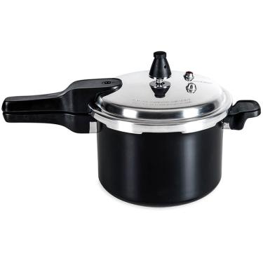 Imagem de Panela de Pressão Ceramic Life Super 4954-100 Alumínio Revestimento Cerâmico 4,2L Indução Antiaderente Brinox