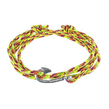 Imagem de West Coast Paracord — Pulseiras femininas ajustáveis com âncora náutica e anzol – Feito de corda de nylon