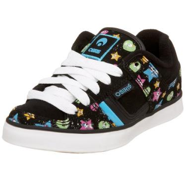 Imagem de Osiris Tênis de skate Libra para crianças pequenas e grandes, Beckybones/Starshearts, 13 Little Kid