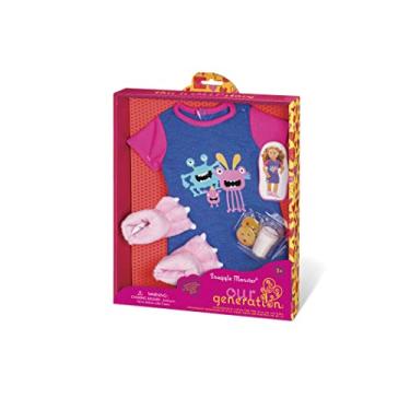Imagem de Candide, Conjunto Camisão de Pijama com Pantufas, Our Generation - Com Acessórios