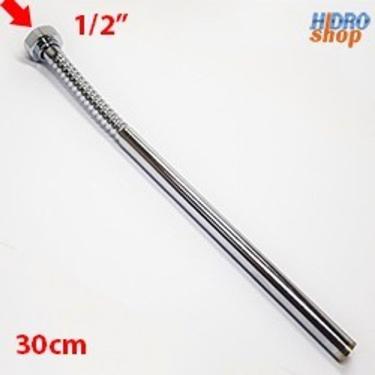 Imagem de Tubo Ligação Corrugado Mictório 30cm Cromado - 4606176