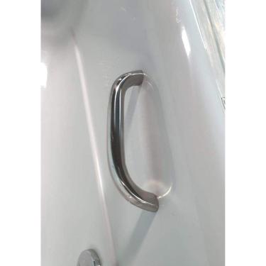 Imagem de Par de Alças em Latão Cromado PDV Cinza