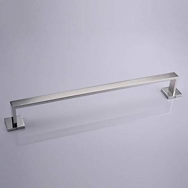 Imagem de Conjunto de ferragens de banheiro de parede de aço inoxidável conjunto de acessórios de banheiro quadrado cromado, barra de toalha, China