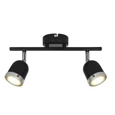 Imagem de Spot Buggy Duplo Trilho Metal Preto Aros Cromados