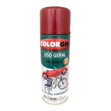 Imagem de Spray Uso Geral Vermelho Metálico 57141 - 400ml - Colorgin - Colorgin