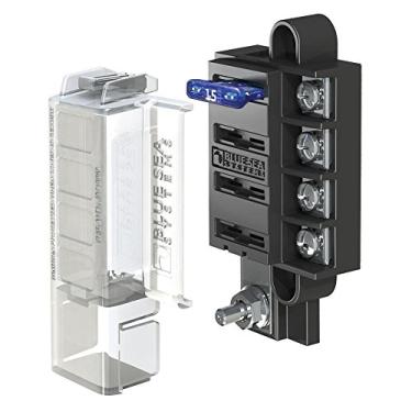 Imagem de Blue Sea Systems Bloco de fusíveis STBLLADE Mini 4C W/CVR