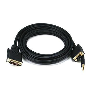 Imagem de Cabo Monoprice VGA e USB (tipo A) para M1-D (P&D) – Preto