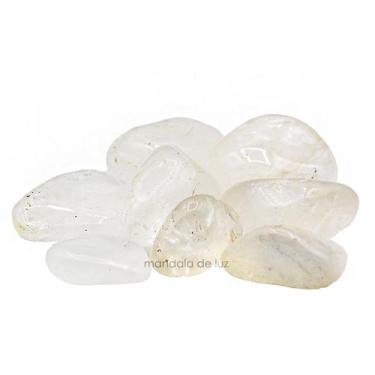 Imagem de Kit De Pedra Quartzo Transparente Natural Cristal M 100G - Mandala De
