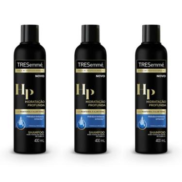 Imagem de Tresemme Hidratação Profunda Shampoo 400ml (Kit C/03)