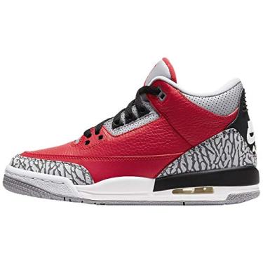 Imagem de Nike Air Jordan 3 III SE Retro Unite Fire Red GS Grade School Youth CQ0488-600 US Size 5.5Y