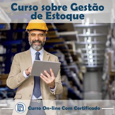 Imagem de Curso online em videoaula sobre Gestão de Estoque com Certificado + 2 brindes