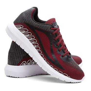 Imagem de Tênis Masculino SPEED Confort Urban Academia - Vermelho - 42