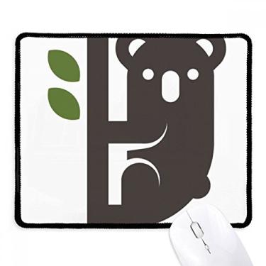 Imagem de Mousepad Outline Austrália Koala e Eucalypt Tapete de borracha para jogos