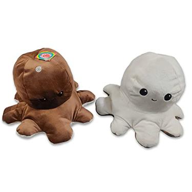 Imagem de Pelúcia Humor Polvo [Bege/Marrom] - K1923