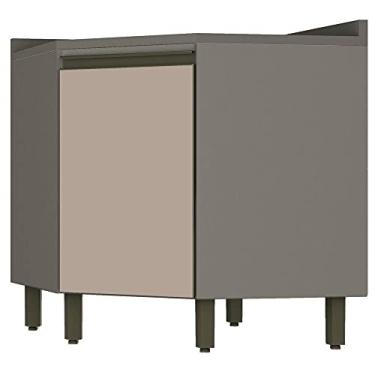 Imagem de Balcão de Canto Henn Connect CE130-35 1 Porta com Tampo MDF