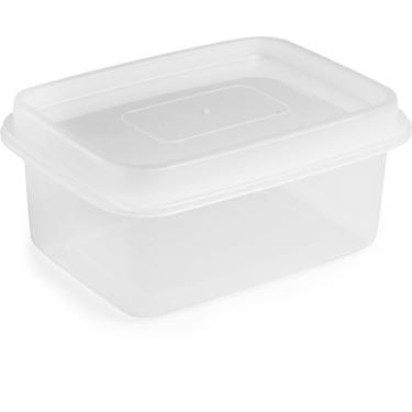 Imagem de Pote Freezer e Micro-Ondas Plasútil Branco 450 ml