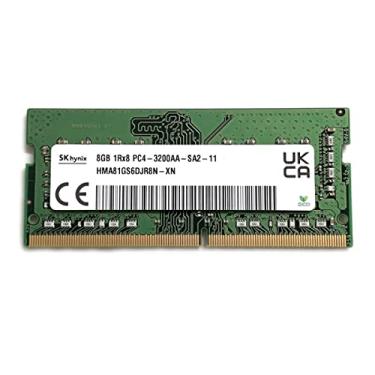 Imagem de Memória RAM para laptop SK Hynix 8GB SODIMM DDR4 3200 PC4 1Rx8 HMA81GS6DJR8N-XN SO-DIMM para Dell HP Lenovo e outros sistemas